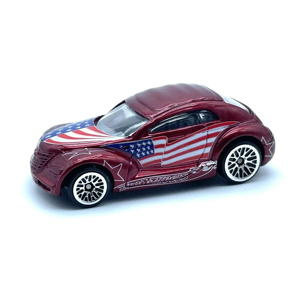 Hot Wheels Chrysler Pronto‎ Car American Flag Diecast 1/64 Collector #079 Loose